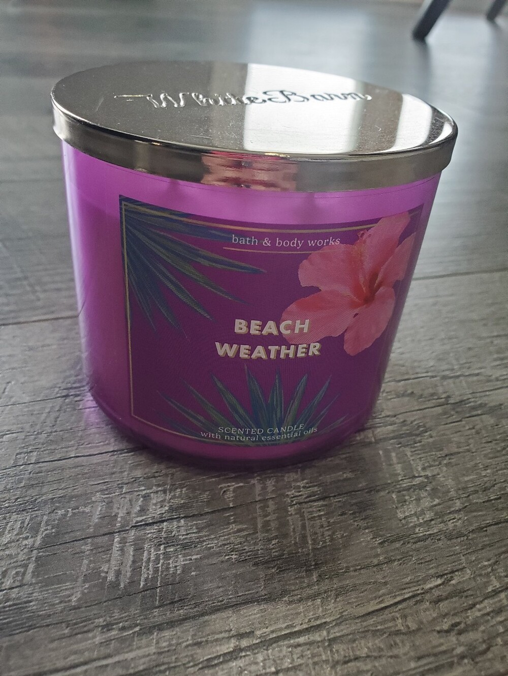 Bath And Body Works Beach Weather Candle